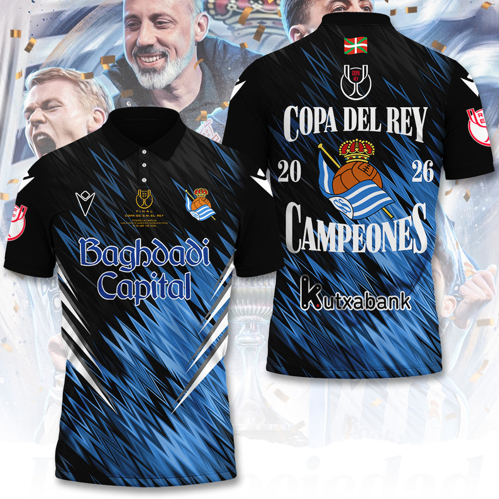 Real Sociedad Champions Copa del Rey 2026 3D Apparel – TANTN22761