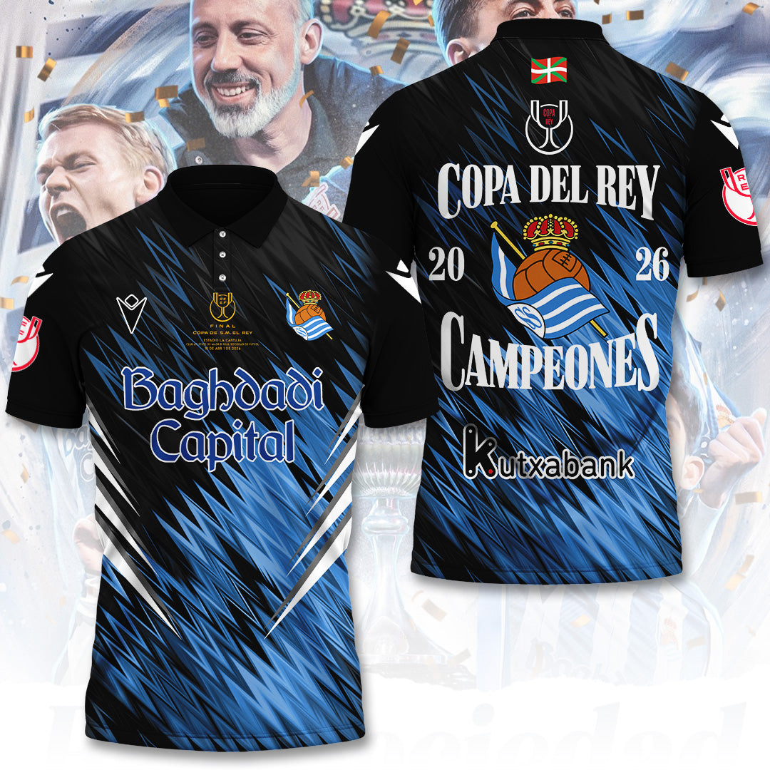 Real Sociedad Champions Copa del Rey 2026 3D Apparel – TANTN22761