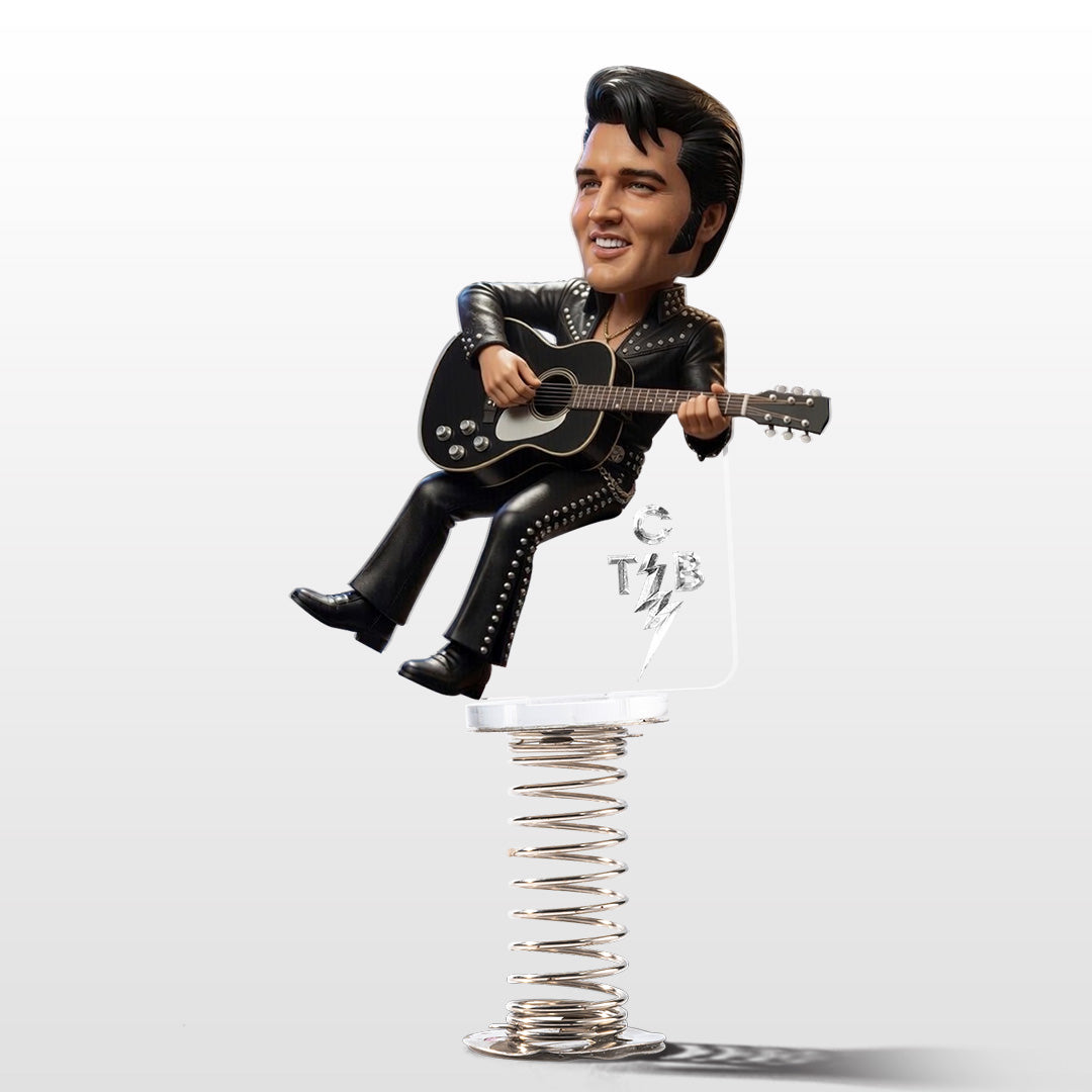 Elvis Presley Custom Shape Spring Acrylic Standee – TANTN22776