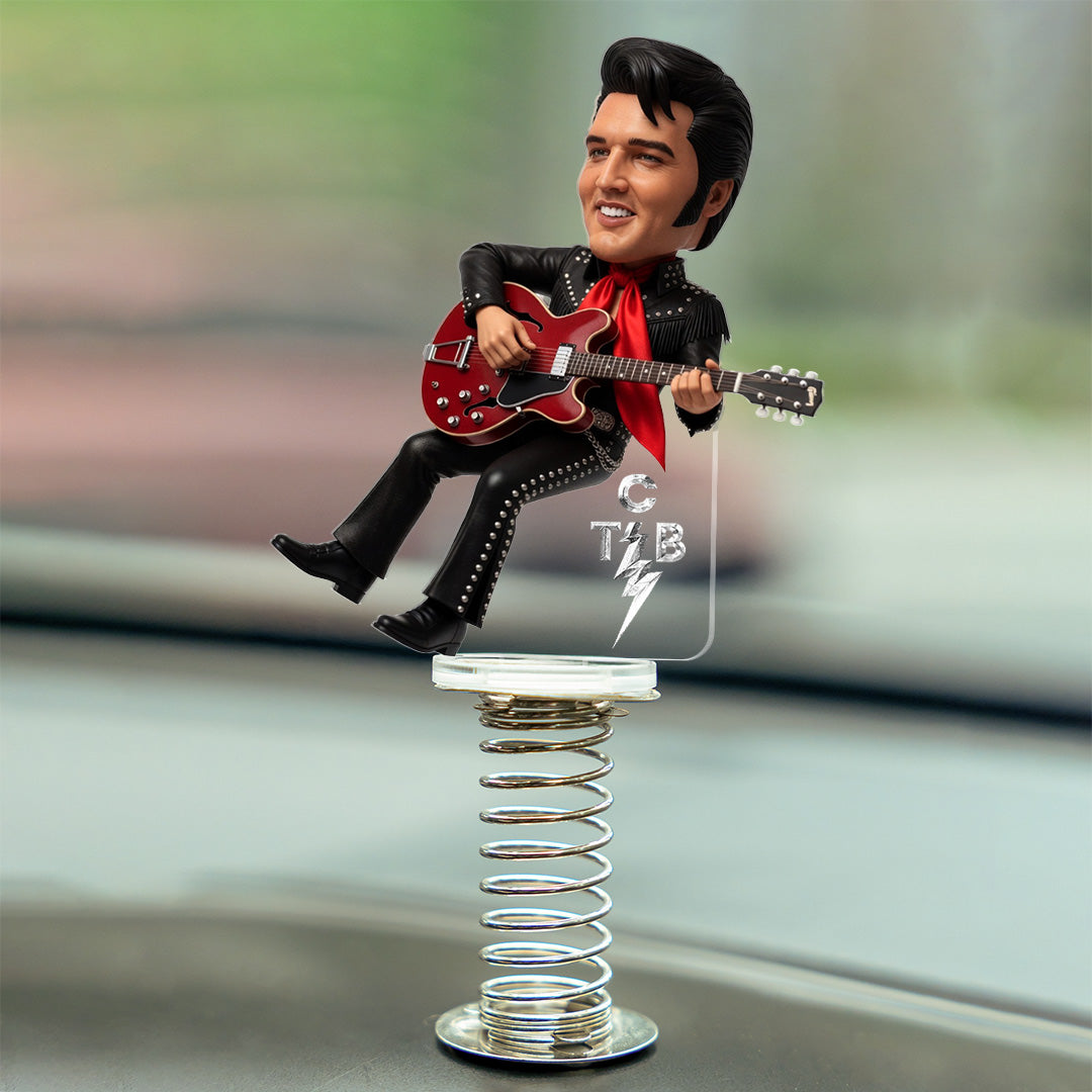 Elvis Presley Custom Shape Spring Acrylic Standee – TANTN22777
