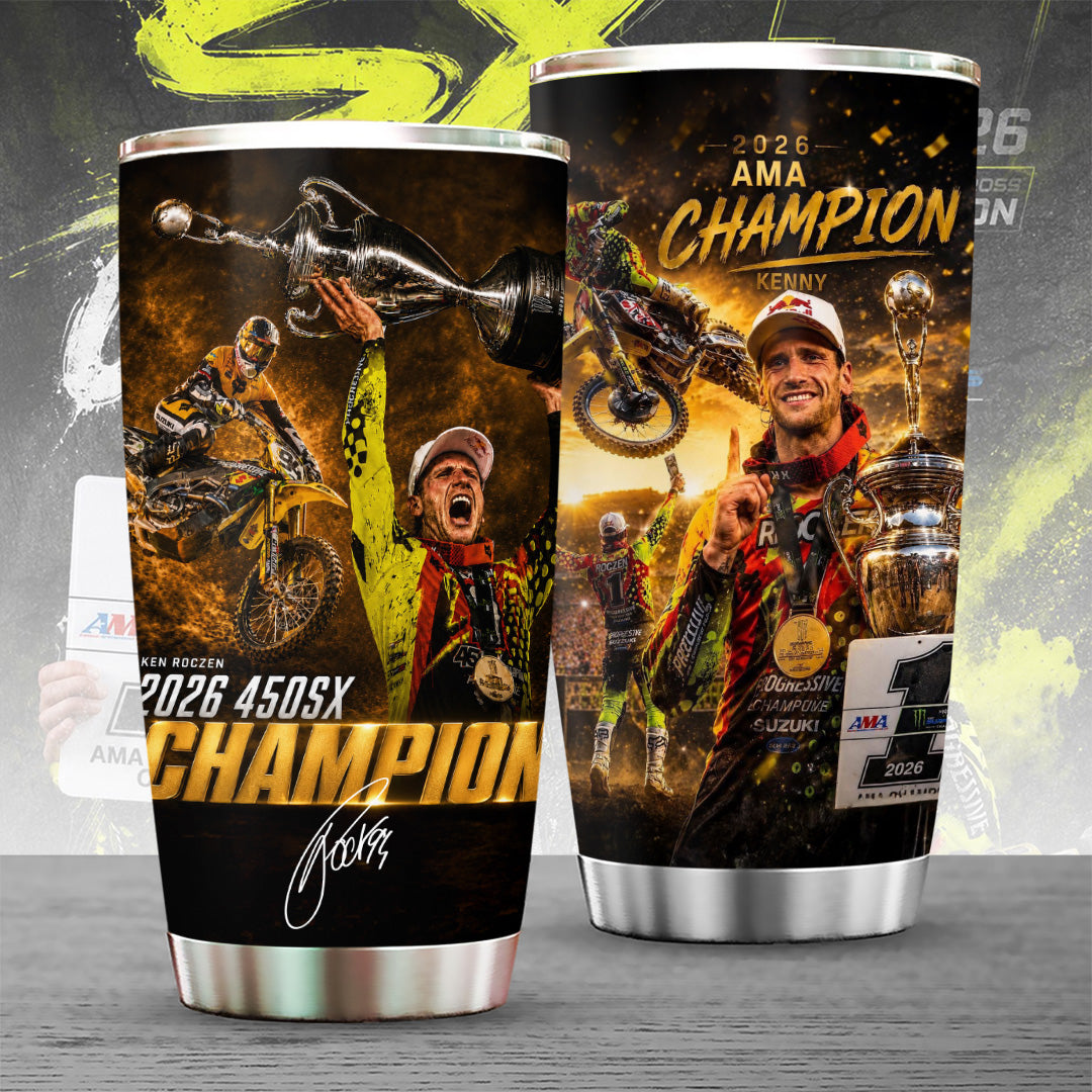 Ken Roczen 450SX Champion 2026 Tumbler Cup – TANTN22874