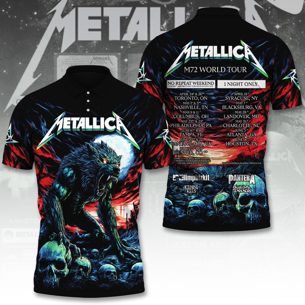 Metallica Tour 2026 3D Apparel – TANTN22882