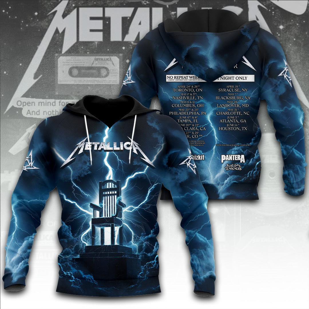 Metallica Tour 2026 3D Apparel – TANTN22883