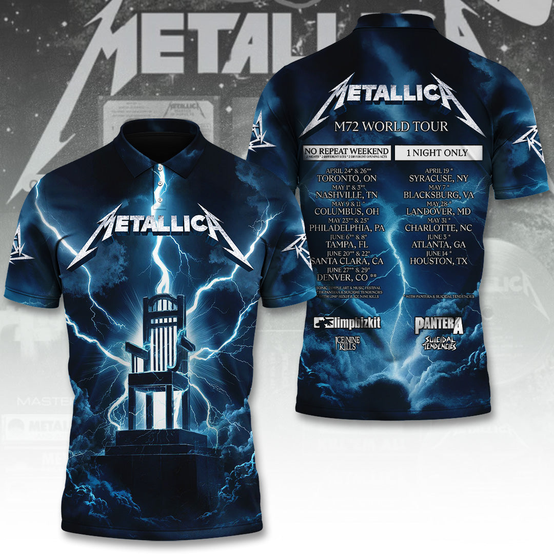Metallica Tour 2026 3D Apparel – TANTN22883