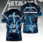Metallica Tour 2026 3D Apparel – TANTN22883