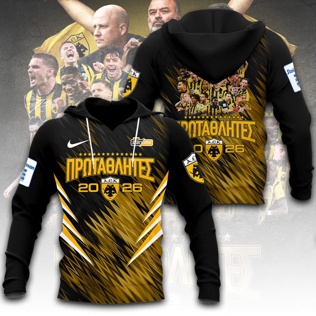 AEK FC Champions 25/26 3D Apparel – TANTN22937