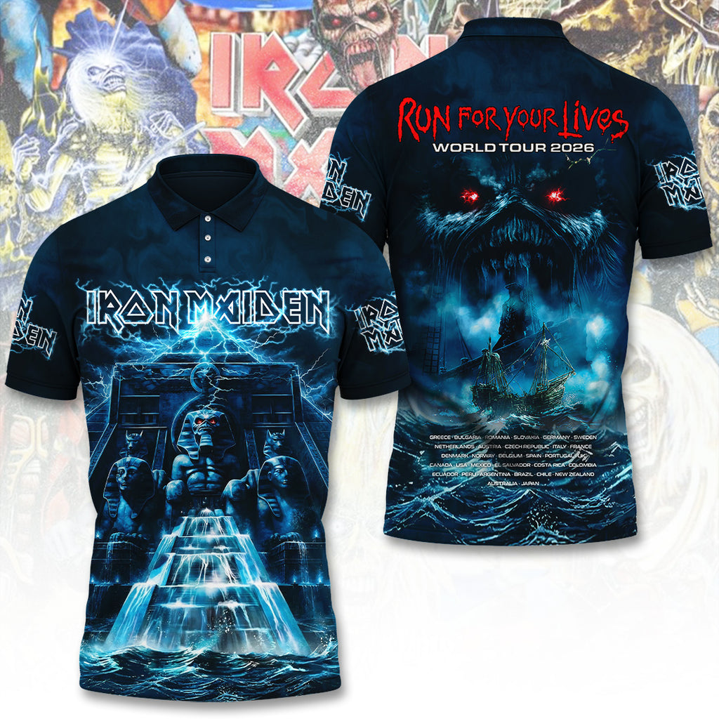 Iron Maiden Tour 2026 3D Apparel – TANTN23113