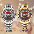 Arsenal FC Premier League Champions 25/26 Alloy Luxury Quartz Watch – TANTN23117