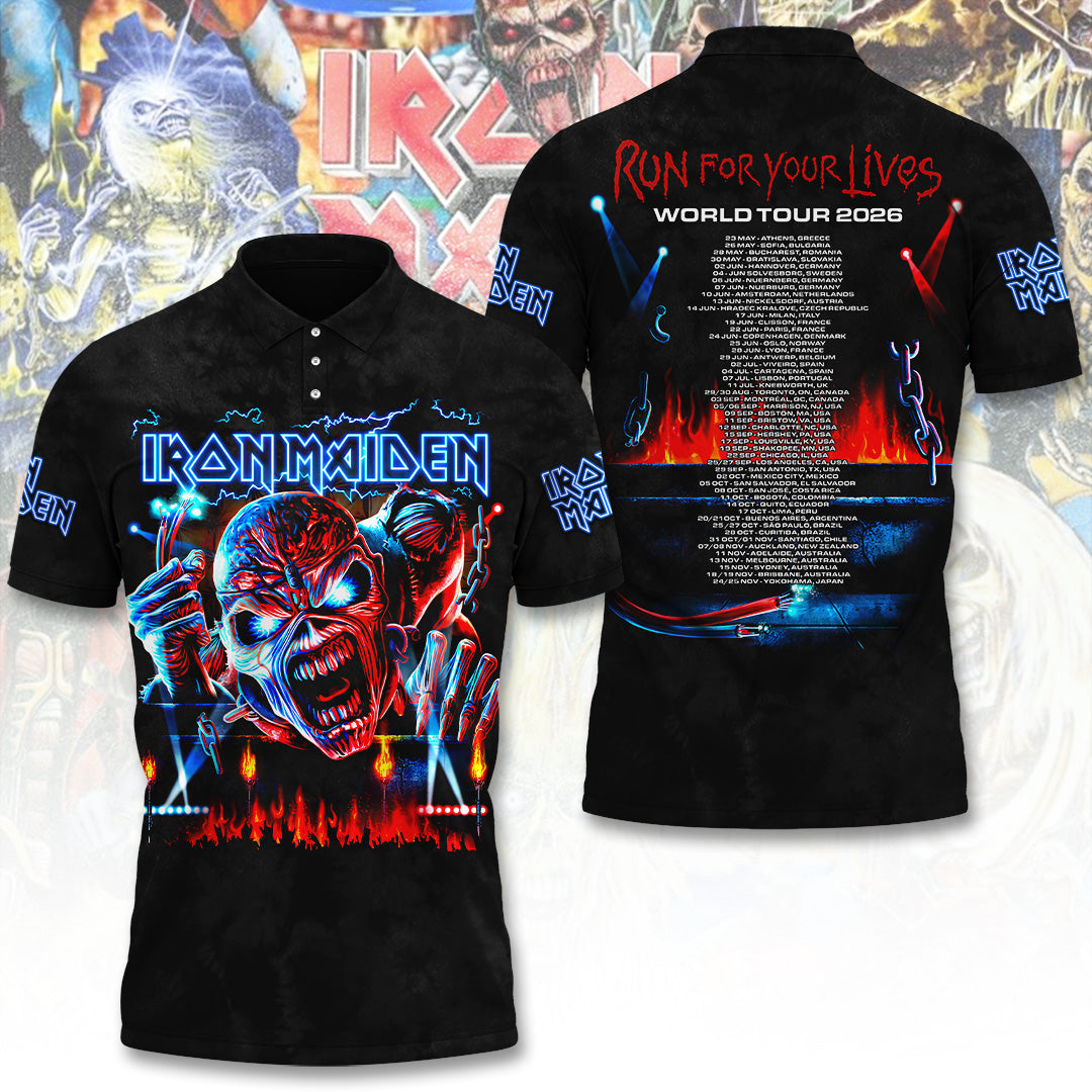 Iron Maiden Tour 2026 3D Apparel – TANTN23151