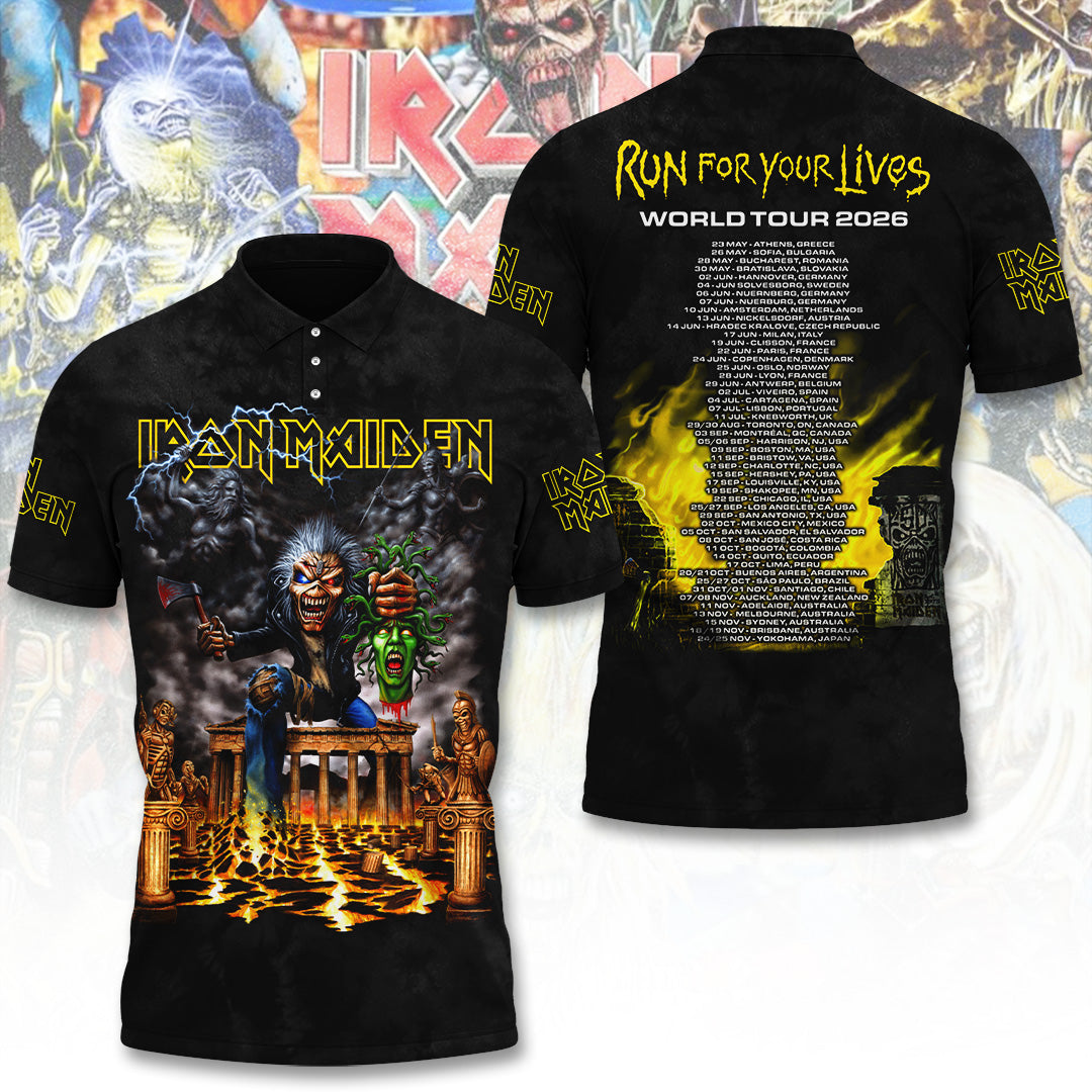 Iron Maiden Tour 2026 3D Apparel – TANTN23153
