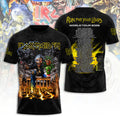 Iron Maiden Tour 2026 3D Apparel – TANTN23153