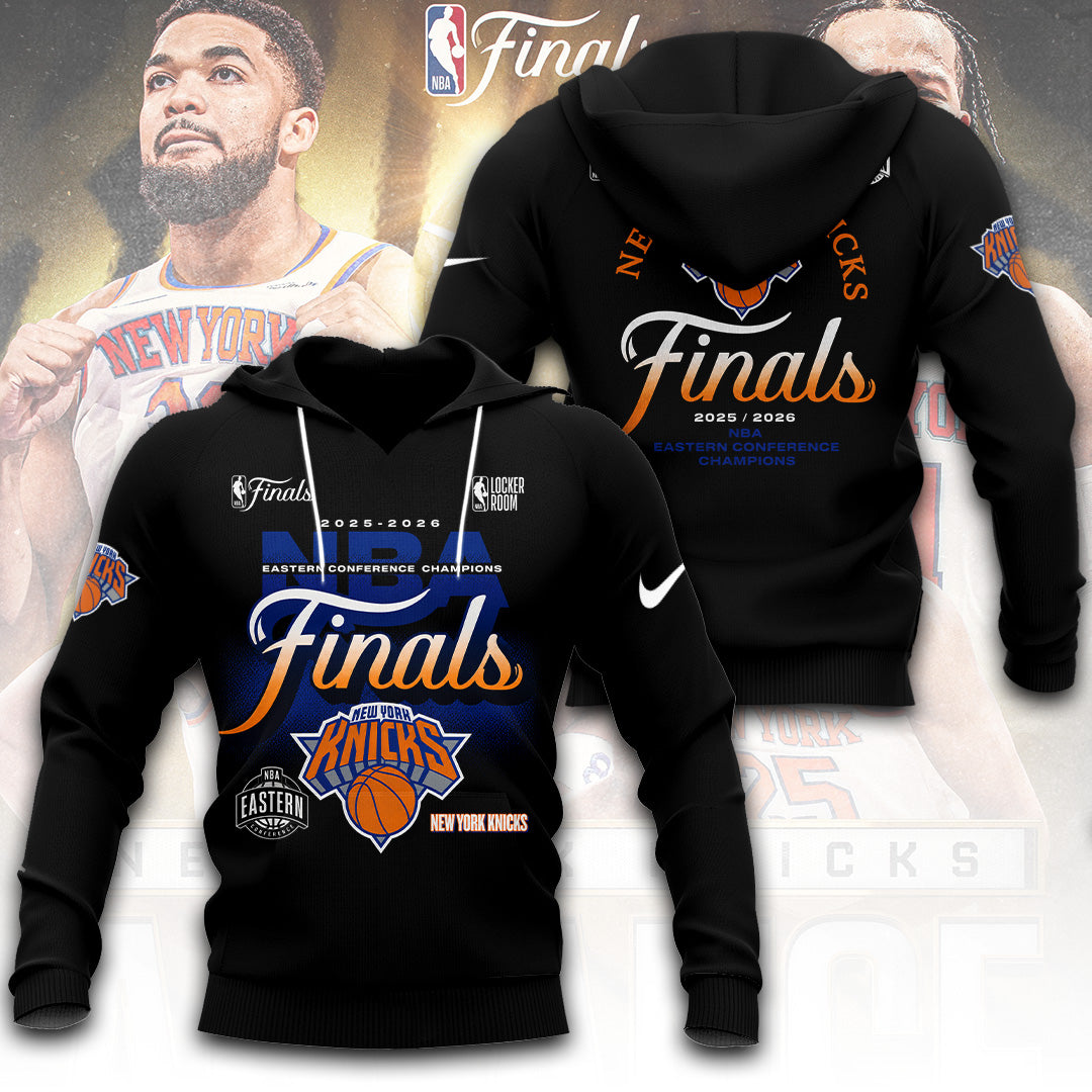 New York Knicks NBA Eastern Conference Champions 2026 3D Apparel – TANTN23191