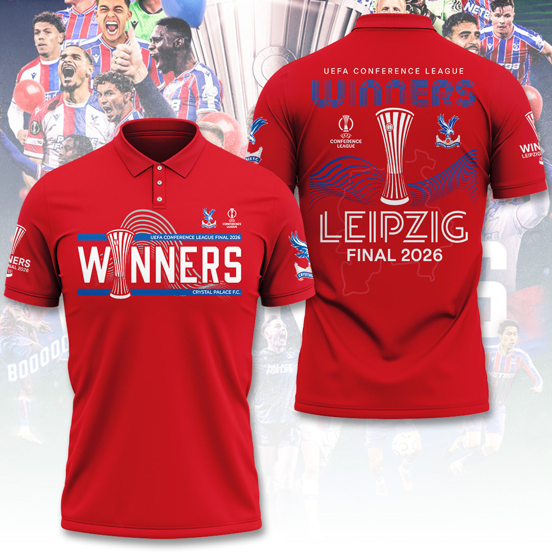 Crystal Palace FC UEFA Conference League Winners 2026 3D Apparel – TANTN23217