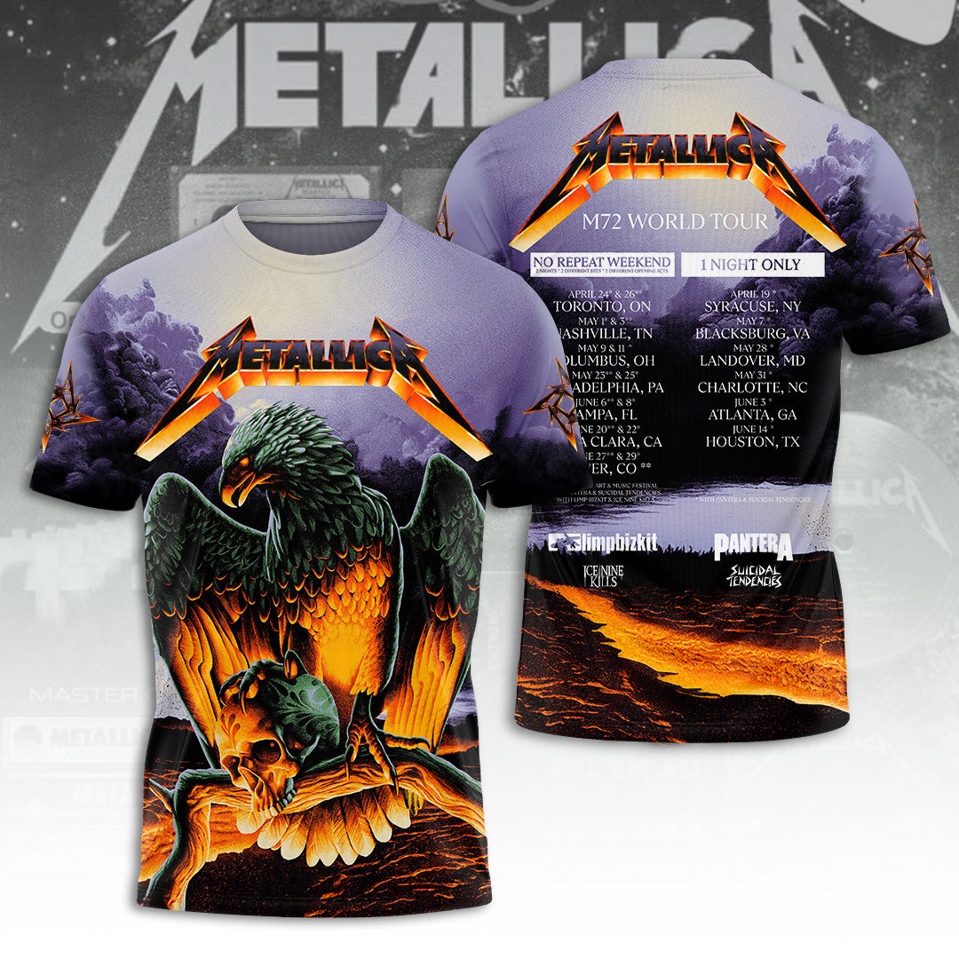 Metallica Tour 2026 3D Apparel – TANTN23241