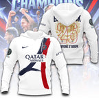 Paris Saint-Germain Champions of Europe 25/26 3D Apparel – TANTN23275