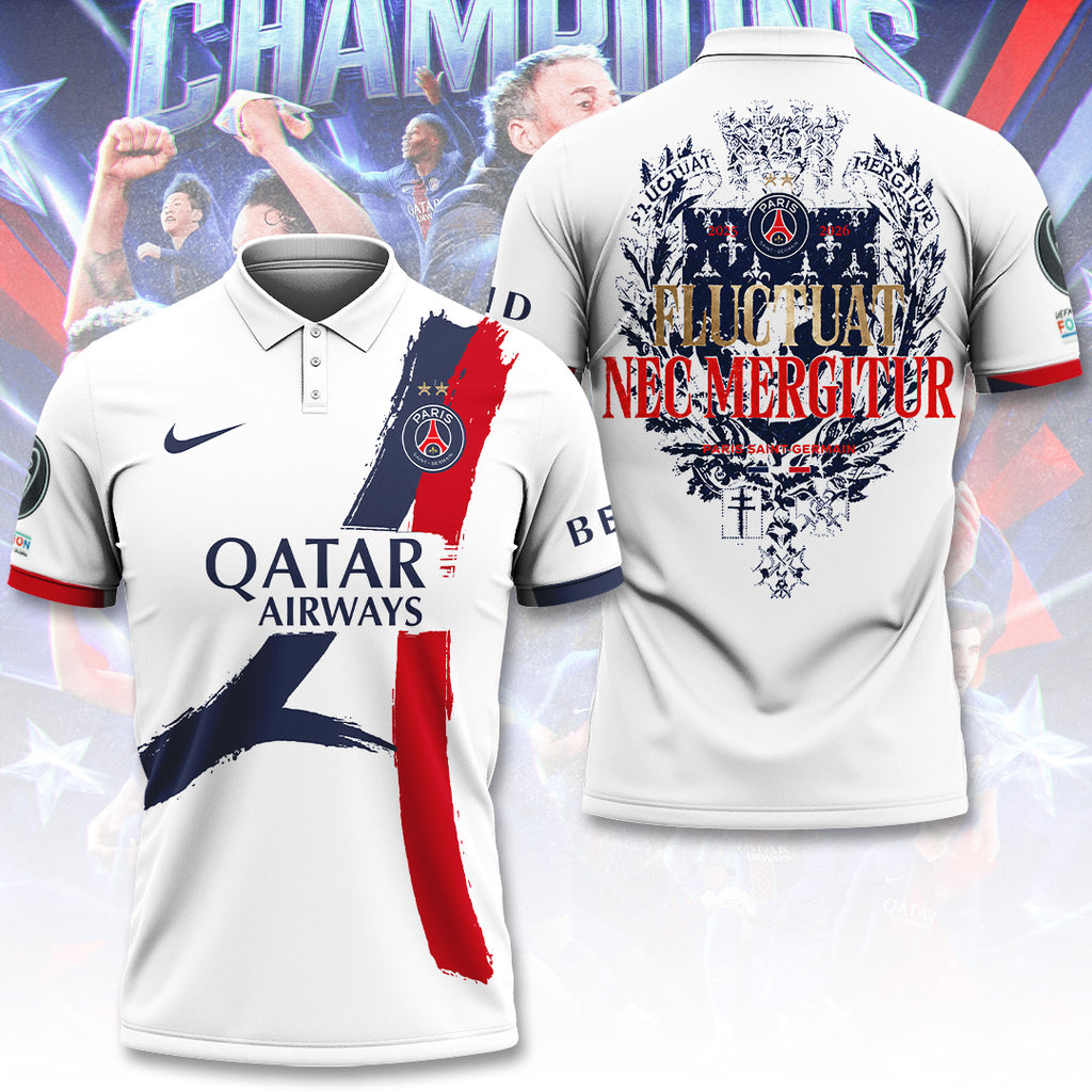 Paris Saint-Germain Champions of Europe 25/26 3D Apparel – TANTN23309