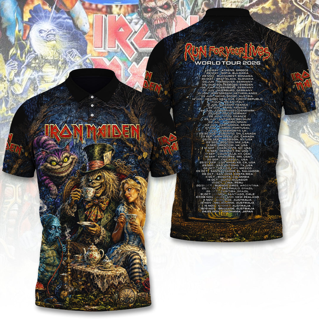 Iron Maiden Tour 2026 3D Apparel – TANTN23344