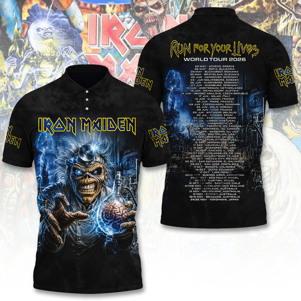 Iron Maiden Tour 2026 3D Apparel – TANTN23345