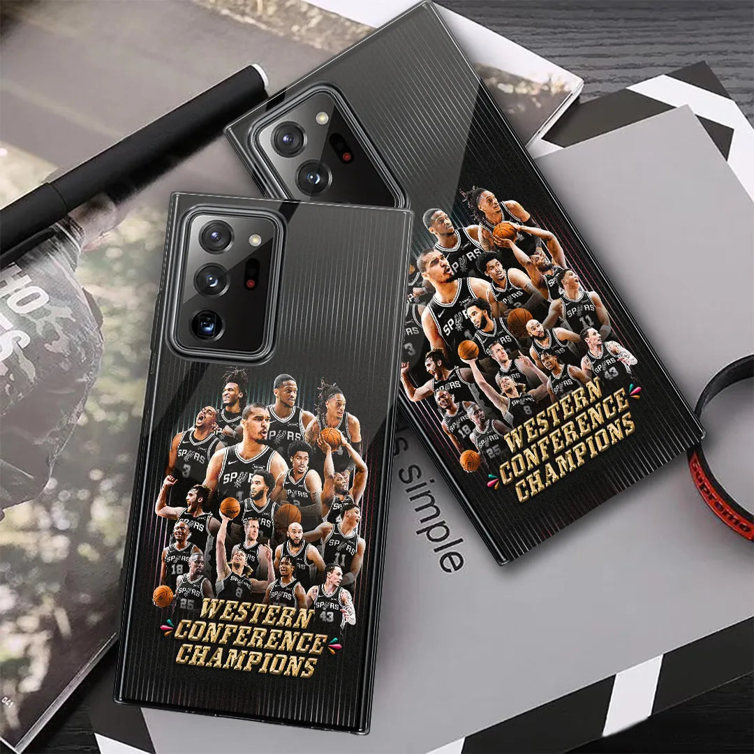 San Antonio Spurs NBA Western Conference Champions 2026 Phone Case – TANTN23359