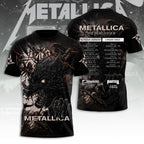 Metallica Tour 2026 3D Apparel – TANTN23369