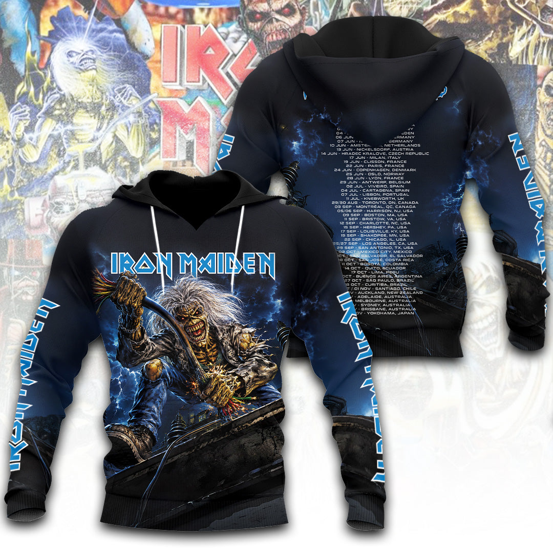 Iron Maiden Tour 2026 3D Apparel – TANTN23384