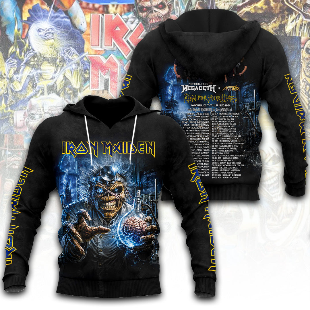 Iron Maiden Tour 2026 3D Apparel – TANTN23583