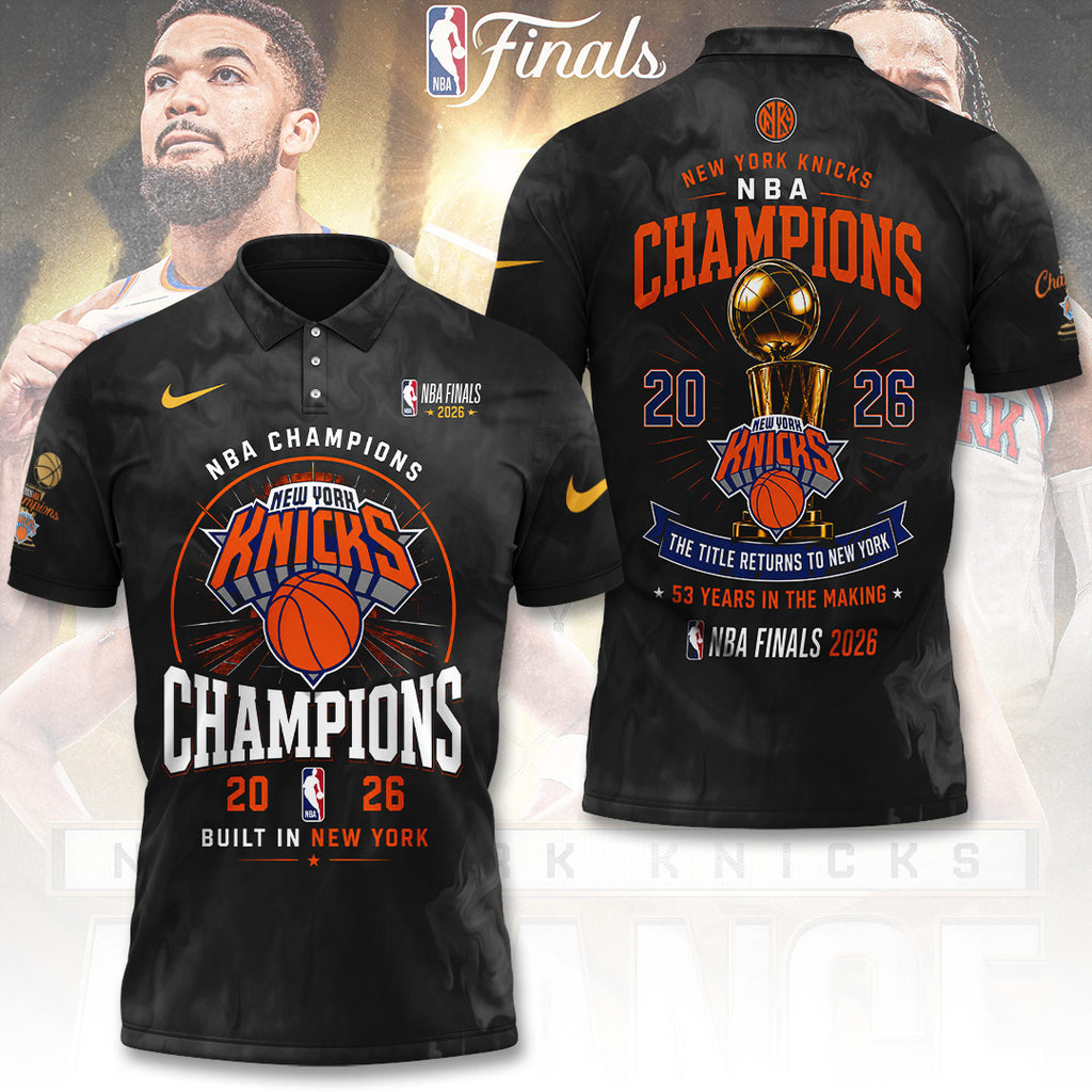 New York Knicks NBA Finals Champions 2026 3D Apparel – TANTN23640