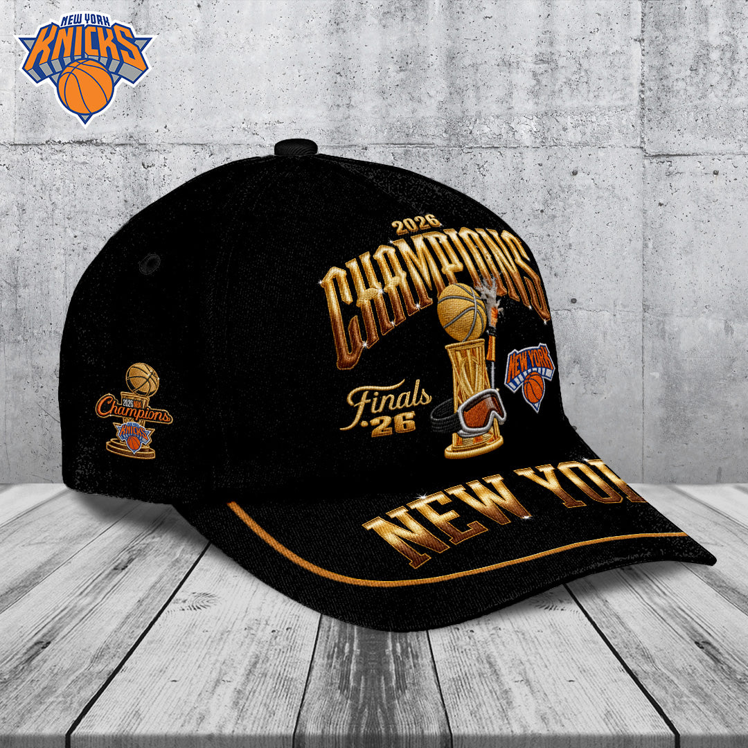 New York Knicks NBA Finals Champions 2026 Classic Cap – TANTN23821