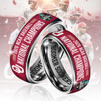 Oklahoma Sooners 2026 NCAA Baseball Men's College World Series Champions Custom Alloy Ring – TANTN23835