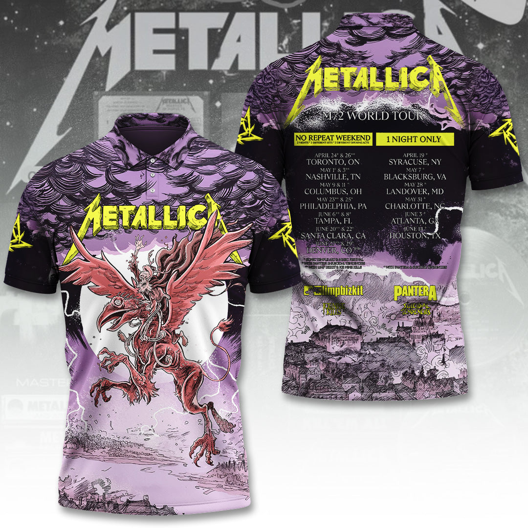 Metallica Tour 2026 3D Apparel – TANTN23895