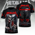 Metallica Tour 2026 3D Apparel – TANTN23906