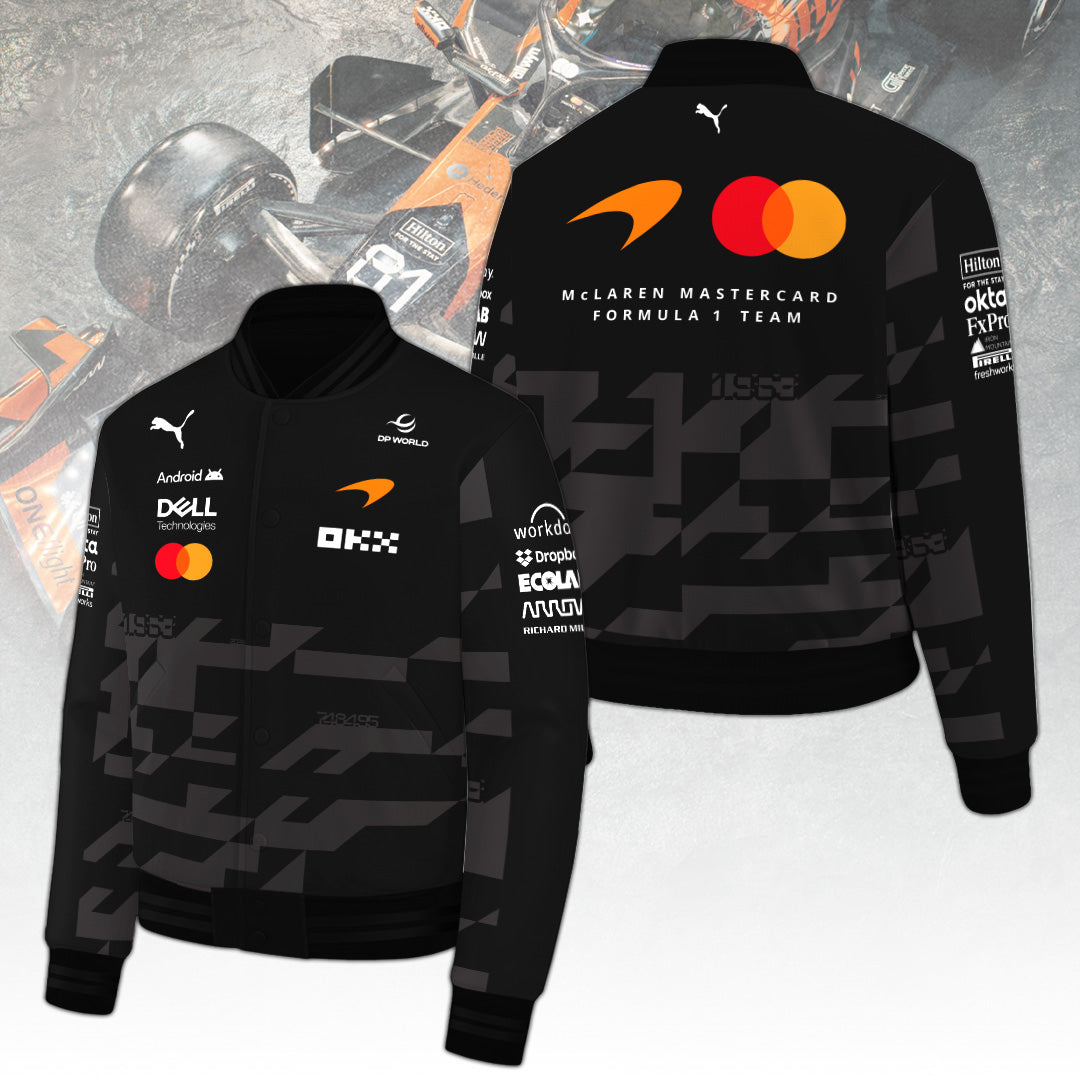 McLaren 2026 Team 1000th GP Varsity Jacket – TANTN23956
