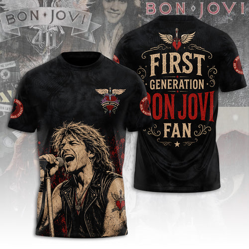 Bon Jovi 3D Apparel – TANTN24196