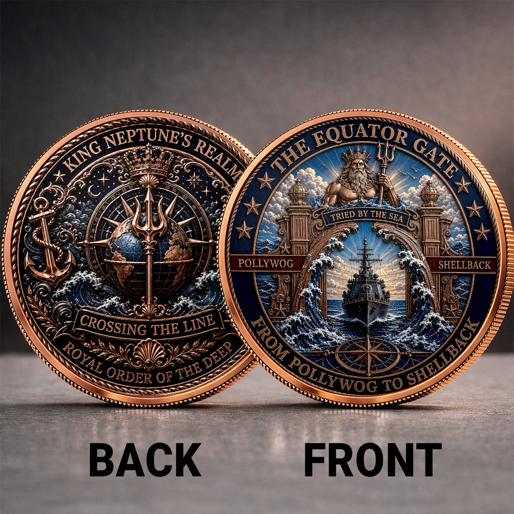 US Navy Crossing the Line Commemorative Coin – TANTN24256