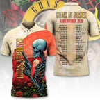 Guns N' Roses Tour 2026 3D Apparel – TANTN24304