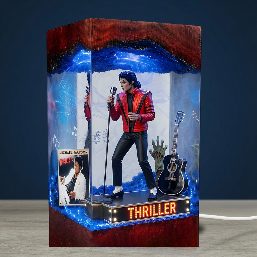 Michael Jackson Custom Shape Acrylic Light Box – TANTN24413