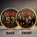AC/DC 53 Years Anniversary Commemorative Coin – TANTN24540