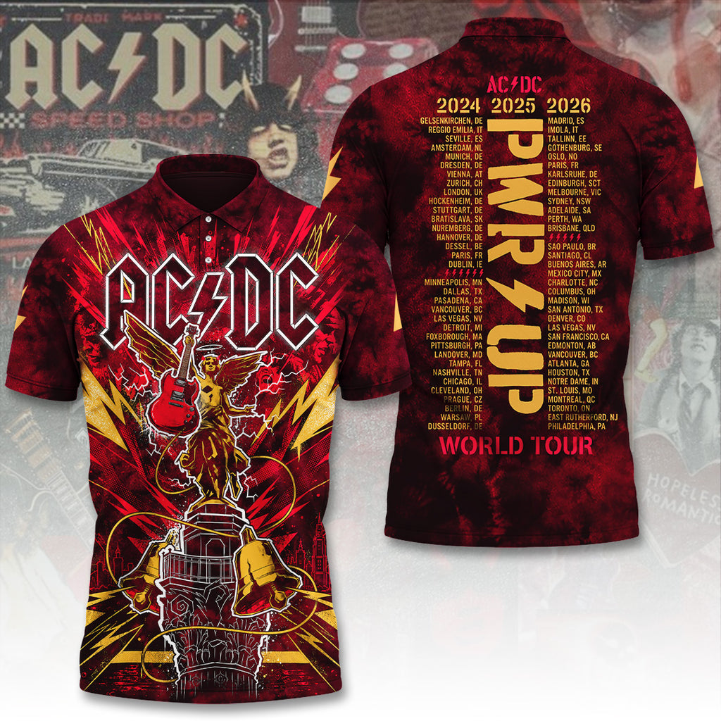 AC/DC World Tour 2026 3D Apparel – TANTN24542
