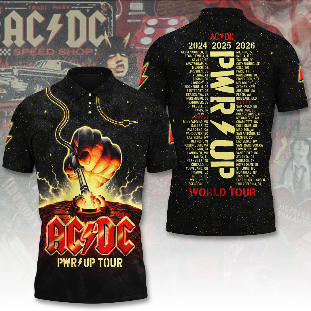 AC/DC World Tour 2026 3D Apparel – TANTN24543