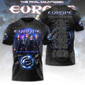 Europe 40th Anniversary Tour 2026 3D Apparel – TANTN24547