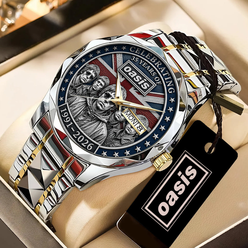 Oasis 35th Anniversary Alloy Luxury Quartz Watch – TANTN24650