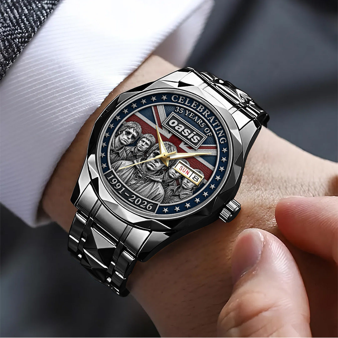 Oasis 35th Anniversary Alloy Luxury Quartz Watch – TANTN24650