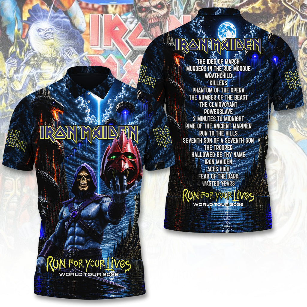 Iron Maiden Tour 2026 3D Apparel – TANTN24687