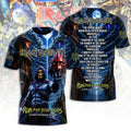 Iron Maiden Tour 2026 3D Apparel – TANTN24687