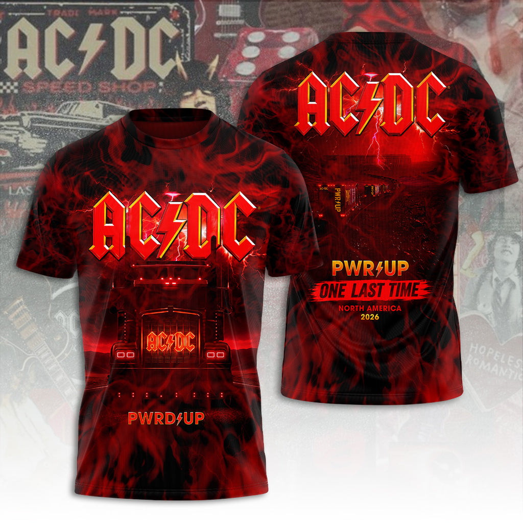 AC/DC One Last Time 2026 3D Apparel – TANTN24757