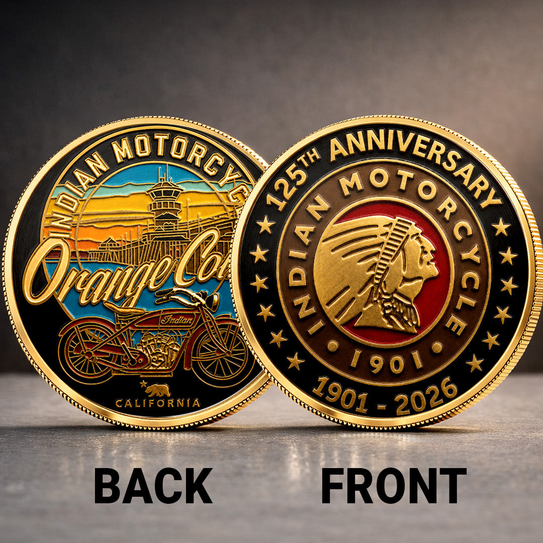 Indian Motorcycle 125th Anniversary Commemorative Coin – TANTN24800