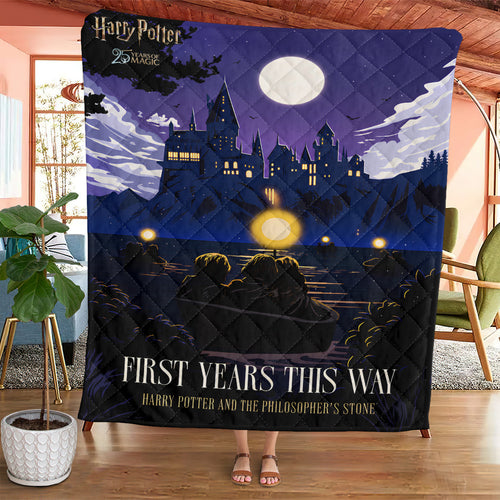 Harry Potter 25th Anniversary Quilt Blanket – TANTN24856