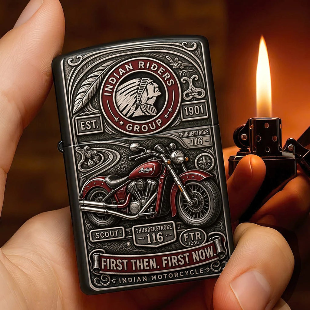 Indian Motorcycle Zippo Lighter Case (No Insert) – TANTN24990