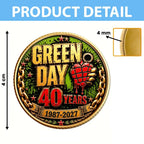 Green Day 40th Anniversary Commemorative Coin – TANTN25030