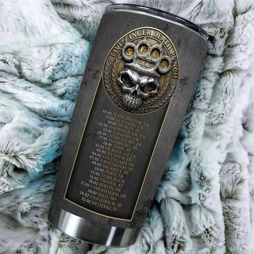 Five Finger Death Punch Tour 2027 Tumbler Cup – TANTN25053